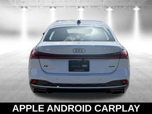 Glacier White 2025 Audi A5 Premium TFSI quattro S tronic