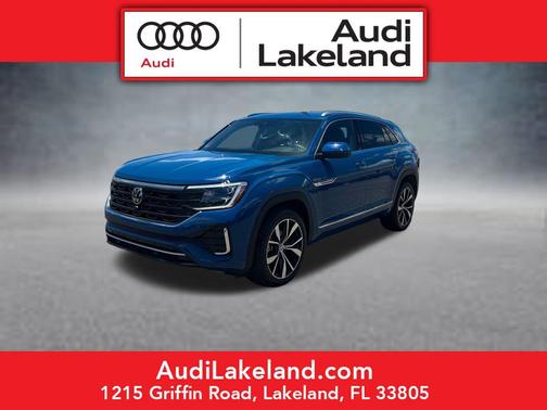 Blue Metallic 2026 Volkswagen Atlas Cross Sport 2.0T SEL Premium