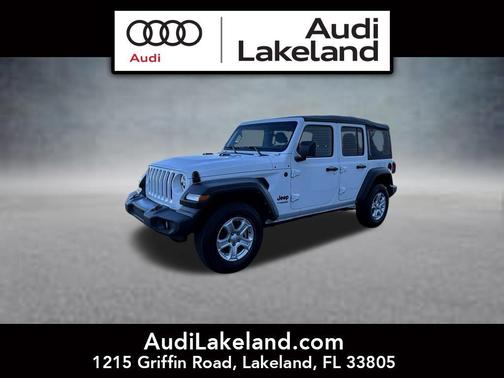 Bright White Clearcoat 2022 Jeep Wrangler Unlimited Sport