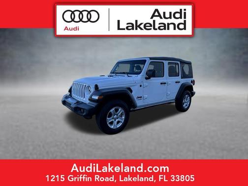 Bright White Clearcoat 2022 Jeep Wrangler Unlimited Sport