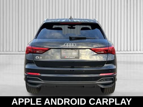 Black Metallic 2025 Audi Q3 Premium 45 TFSI S line quattro Tiptronic