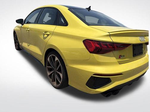 Yellow Metallic 2023 Audi S3 Premium Plus TFSI quattro S tronic