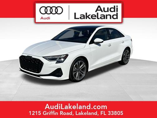 White 2026 Audi A3 Premium