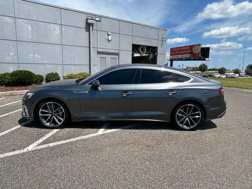 Daytona Gray Pearl Effect 2023 Audi A5 Sportback 45 S Line Premium