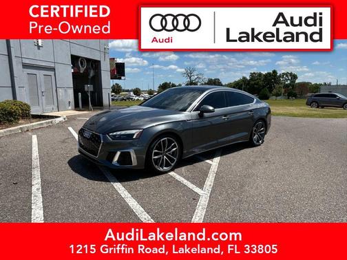 Daytona Gray Pearl Effect 2023 Audi A5 Sportback 45 S Line Premium