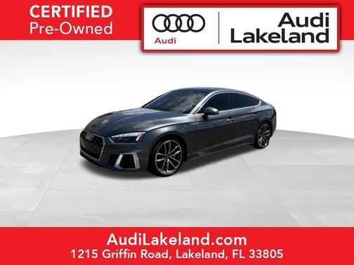 Daytona Gray Pearl Effect 2023 Audi A5 Sportback 45 S Line Premium