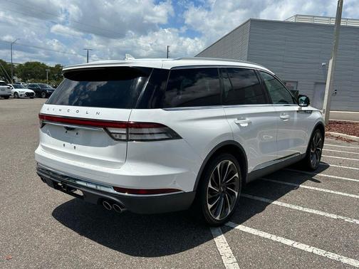 Pristine White 2021 Lincoln Aviator Reserve AWD