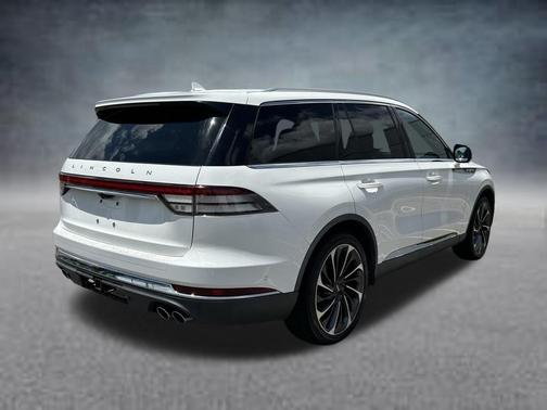Pristine White 2021 Lincoln Aviator Reserve AWD