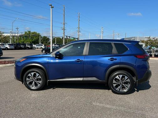 Caspian Blue Metallic 2023 Nissan Rogue SV