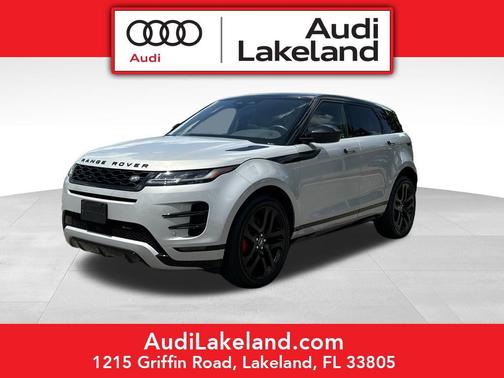 Santorini Black Metallic 2022 Land Rover Range Rover Evoque R-Dynamic SE