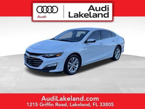 Summit White 2021 Chevrolet Malibu FWD LT