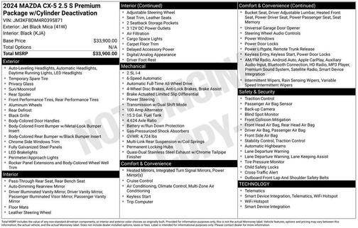 2024 Mazda CX-5 2.5 S Premium