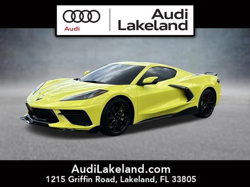 Accelerate Yellow Metallic 2024 Chevrolet Corvette Stingray w/2LT