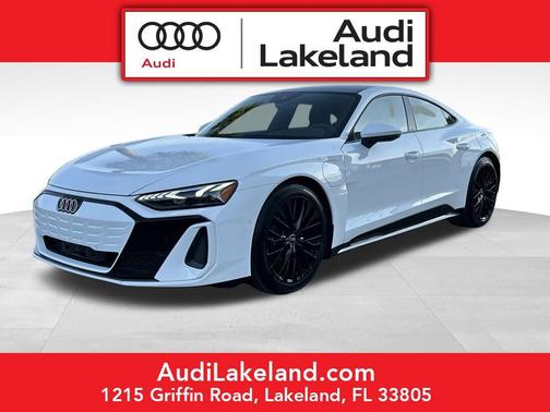 Arkona White 2025 Audi S e-tron GT Premium Plus