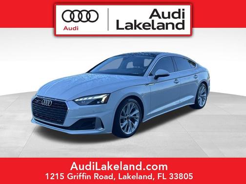 Glacier White Metallic 2022 Audi A5 Sportback Premium Plus