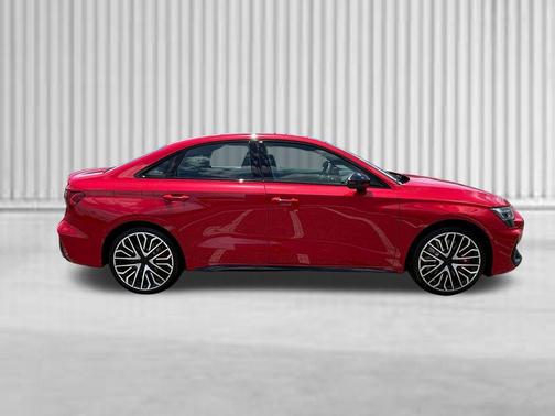 progressive red metallic 2026 Audi S3 TFSI quattro S tronic