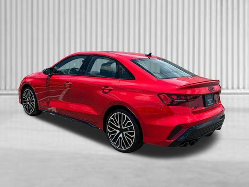 progressive red metallic 2026 Audi S3 TFSI quattro S tronic