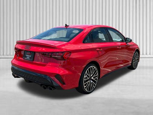 progressive red metallic 2026 Audi S3 TFSI quattro S tronic