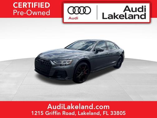 Daytona Gray Pearl 2023 Audi S8 4.0T
