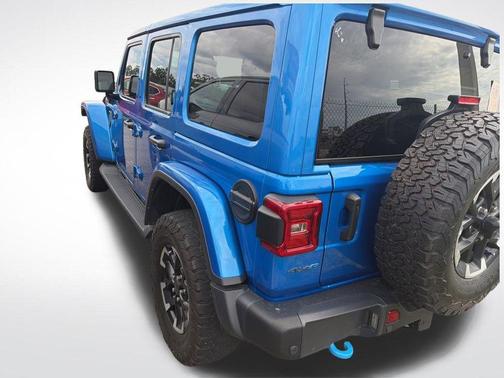 Hydro Blue Pearlcoat 2024 Jeep Wrangler 4xe Rubicon X
