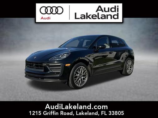 Jet Black Metallic 2023 Porsche Macan T
