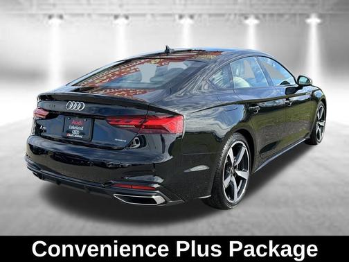 Mythos Black Metallic 2025 Audi A5 Sportback 45 S Line Premium Plus