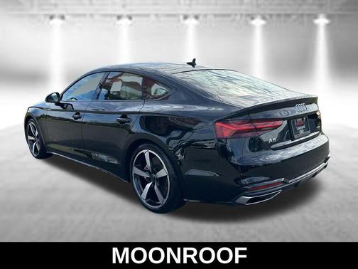 Mythos Black Metallic 2025 Audi A5 Sportback 45 S Line Premium Plus