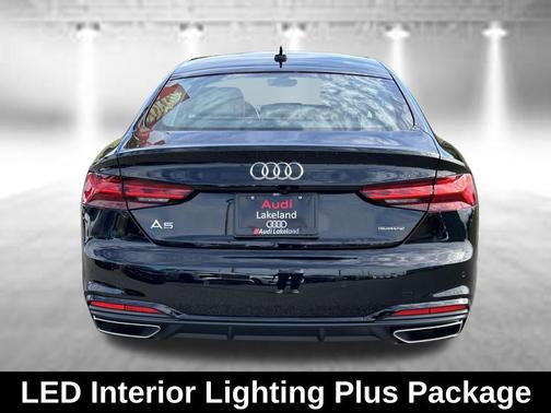Mythos Black Metallic 2025 Audi A5 Sportback 45 S Line Premium Plus