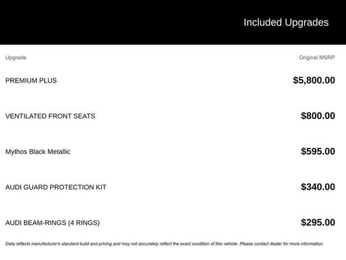 2025 Audi A5 Sportback 45 S Line Premium Plus