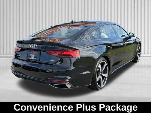 Mythos Black Metallic 2025 Audi A5 Sportback 45 S Line Premium Plus