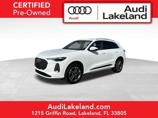 White 2025 Audi Q5 Premium TFSI quattro S tronic