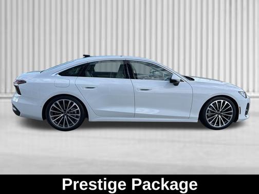 Glacier White Metallic 2026 Audi A6 Prestige quattro S tronic