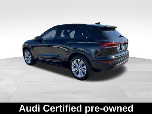Black Metallic 2025 Audi Q6 e-tron Premium