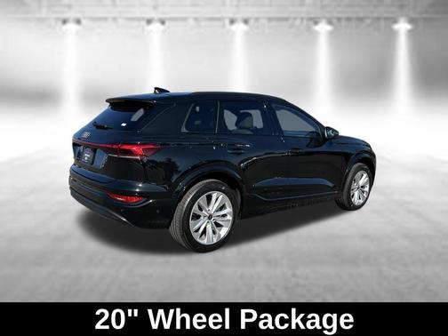 Black Metallic 2025 Audi Q6 e-tron Premium