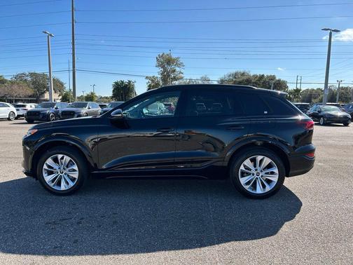 Black Metallic 2025 Audi Q6 e-tron Premium