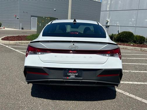 Serenity White 2025 Hyundai ELANTRA Sport