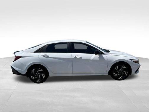 Serenity White 2025 Hyundai ELANTRA Sport