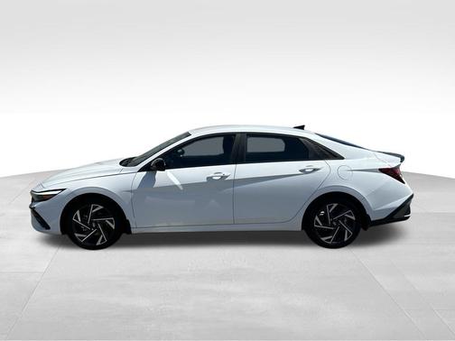 Serenity White 2025 Hyundai ELANTRA Sport