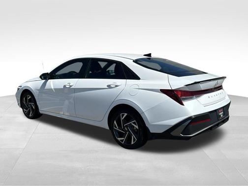 Serenity White 2025 Hyundai ELANTRA Sport