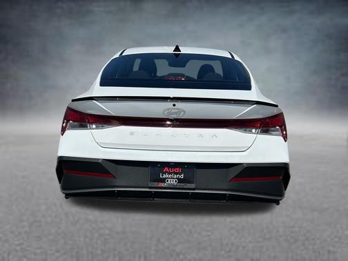 Serenity White 2025 Hyundai ELANTRA Sport