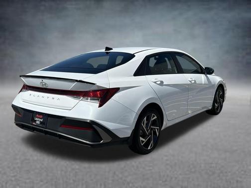 Serenity White 2025 Hyundai ELANTRA Sport
