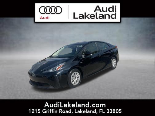 Midnight Black Metallic 2021 Toyota Prius LE