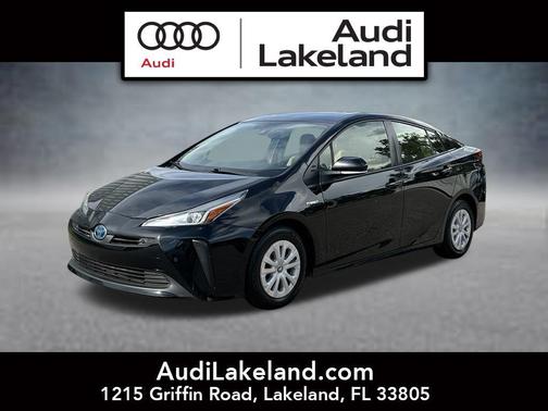 Midnight Black Metallic 2021 Toyota Prius LE