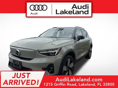 Sage Green Metallic 2023 Volvo XC40 Recharge Pure Electric Twin Ultimate