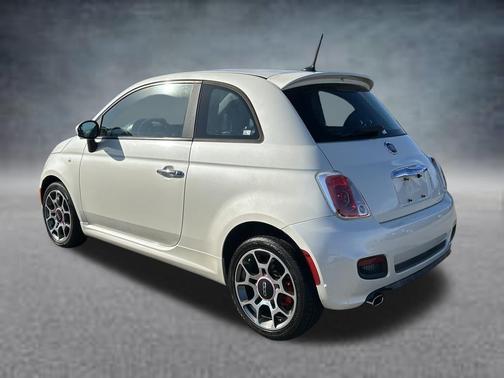 Bianco Perla (Pearl White Tri-Coat) 2012 FIAT 500 Sport