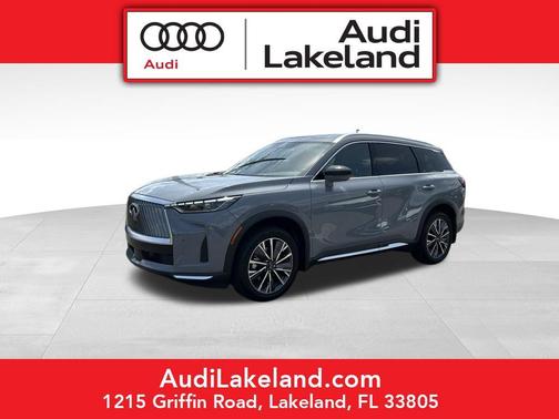 Harbor Gray 2026 INFINITI QX60 LUXE AWD