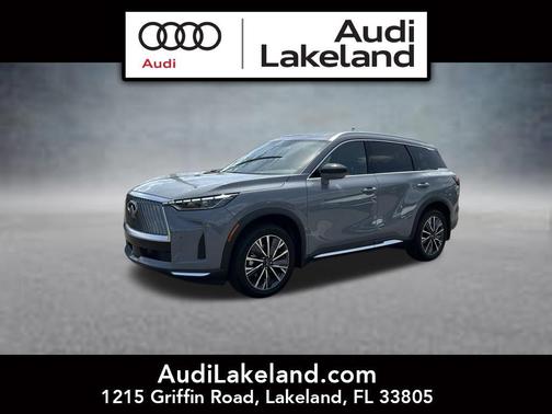 Harbor Gray 2026 INFINITI QX60 LUXE AWD