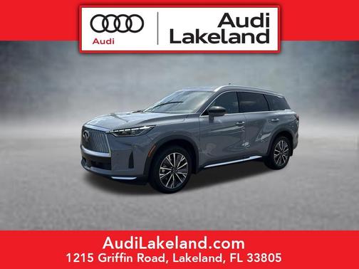 Harbor Gray 2026 INFINITI QX60 LUXE AWD