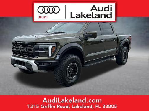 Shelter Green 2025 Ford F-150 Raptor