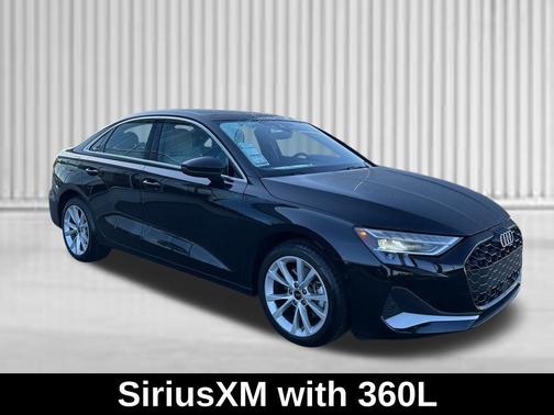 Mythos Black Metallic 2025 Audi A3 Premium